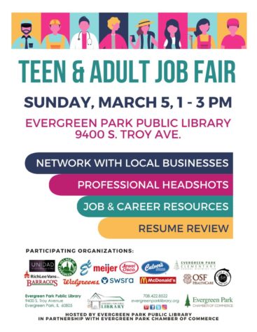 Evergreen Park Public Library Job Fair