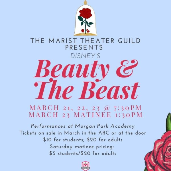 Marist Theatre Guild Invites you to “Be Our Guest”