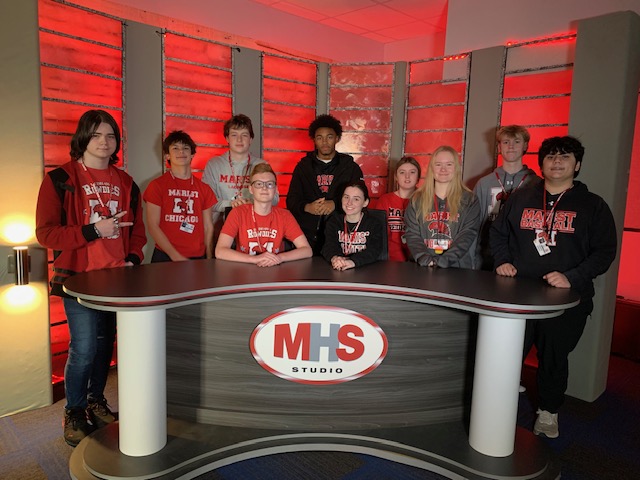 Newscast produced by Period 6 Broadcasting Class