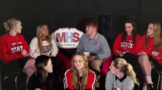 Jack Kwilose interviews our state champion cheer team on this episode of MHS Studio Magazine