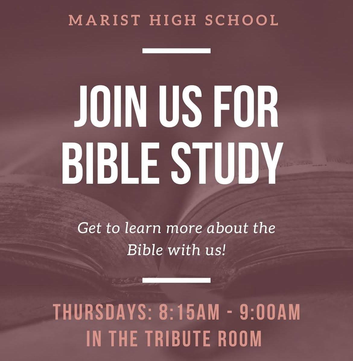 Marist Students Spreading Scripture Weekly 