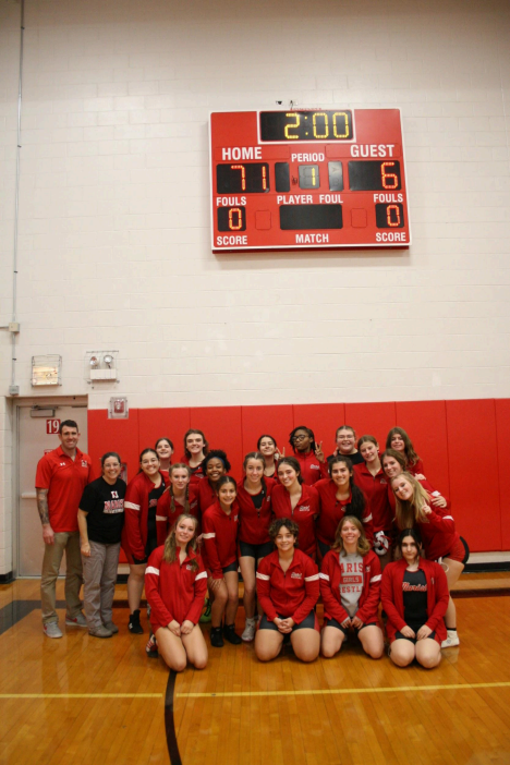 The 2024-25 Marist Girls Varsity Wrestling Team (Credit: Kelly Sullivan)