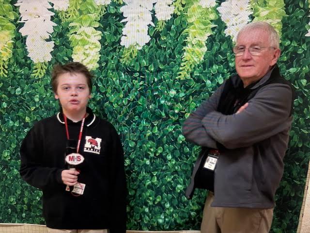 MHS News Reporter Leo Hughes interviews Mr. Quinn, who is retiring after 52 years at Marist