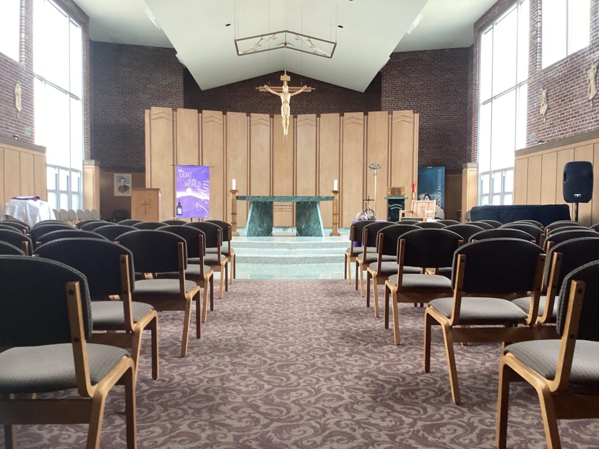 The Marist chapel will be available for students to have some reflection time this Lent