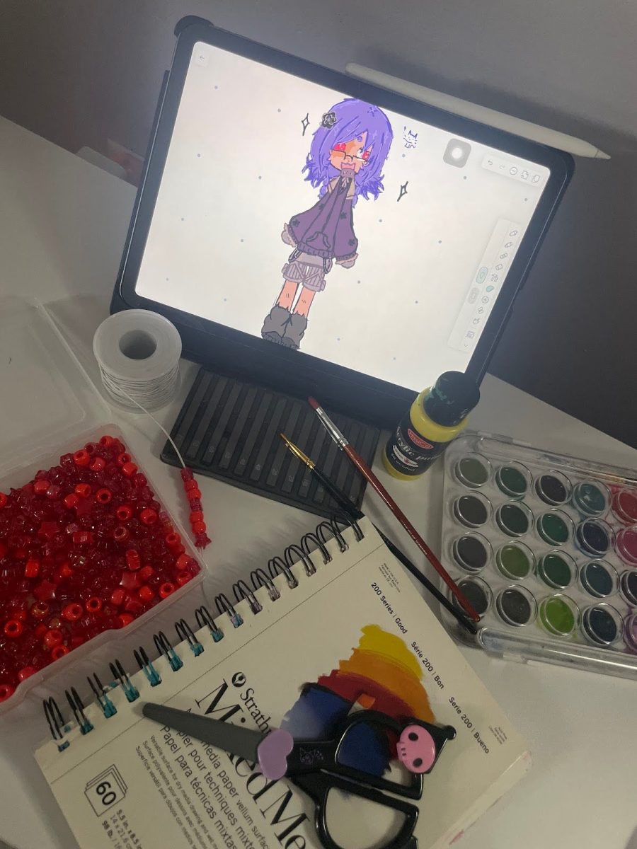 Various materials to create all kinds of art