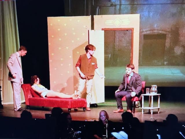 The Marist Theatre Guild performing a scene from the musical 42nd Street