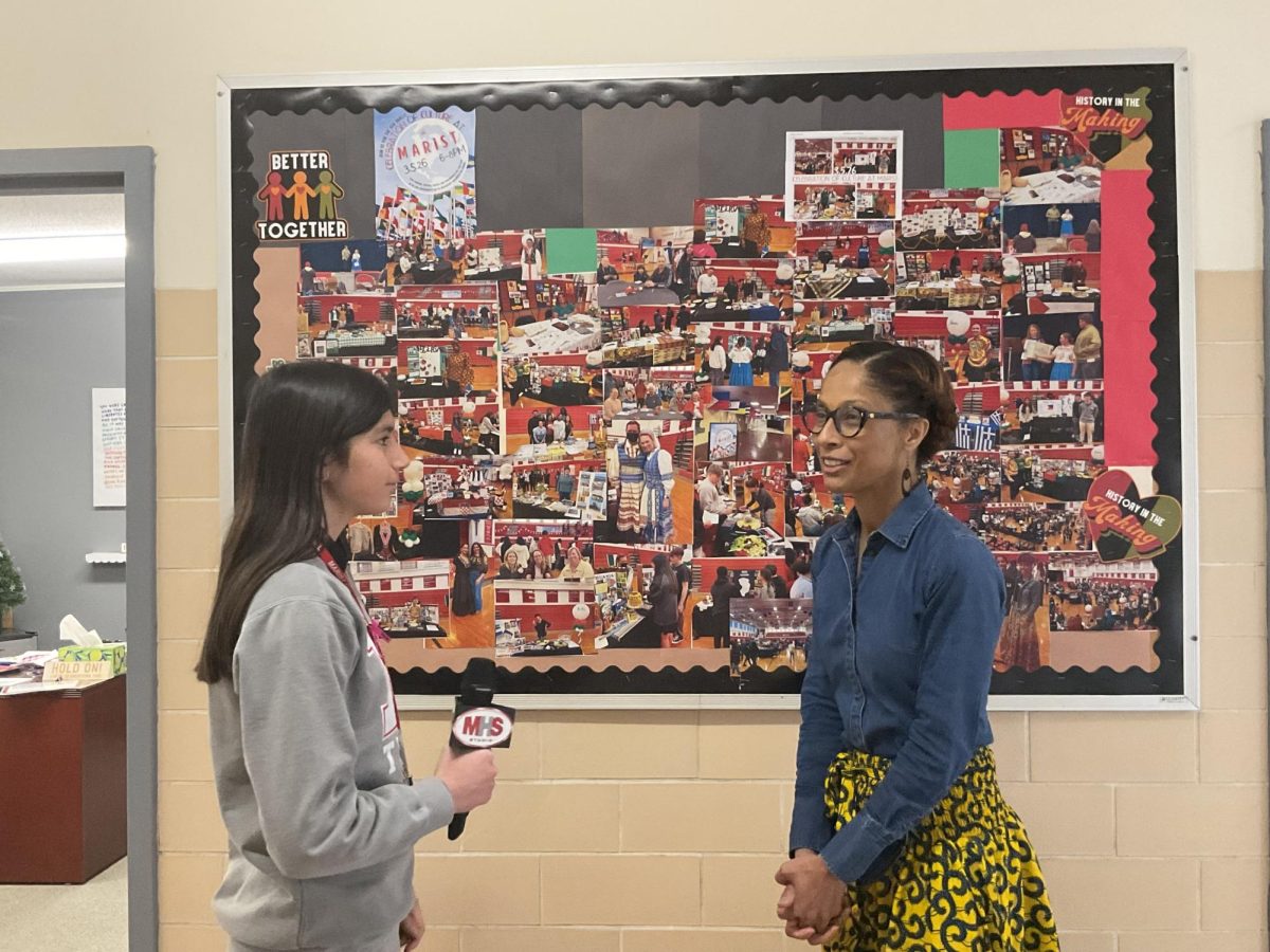 MHS News reporter Molly Haynes interviews Mrs. Hayes about this Thursday's Celebration of Culture